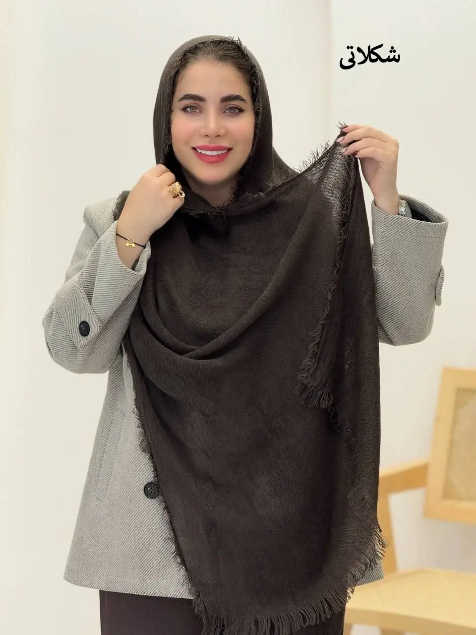 3682-شال پاییزه آیدا